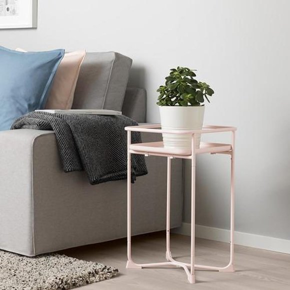 IKEA Other - NEW IKEA KRYDDPEPPAR Plant Stand Steel Indoor/outdoor Pink 22"